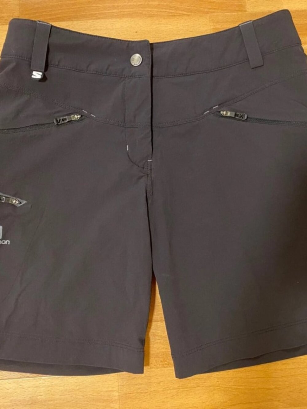 Women's Black Performance Hiking Shorts Size S